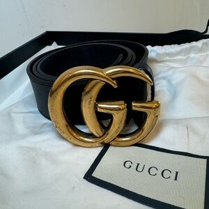 Medium Logo Gucci Belt Size S